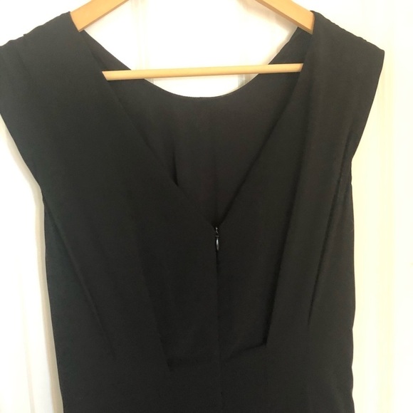 Comptoir Des Cotonniers Black Sleeveless Dress Size Small - Picture 6 of 10